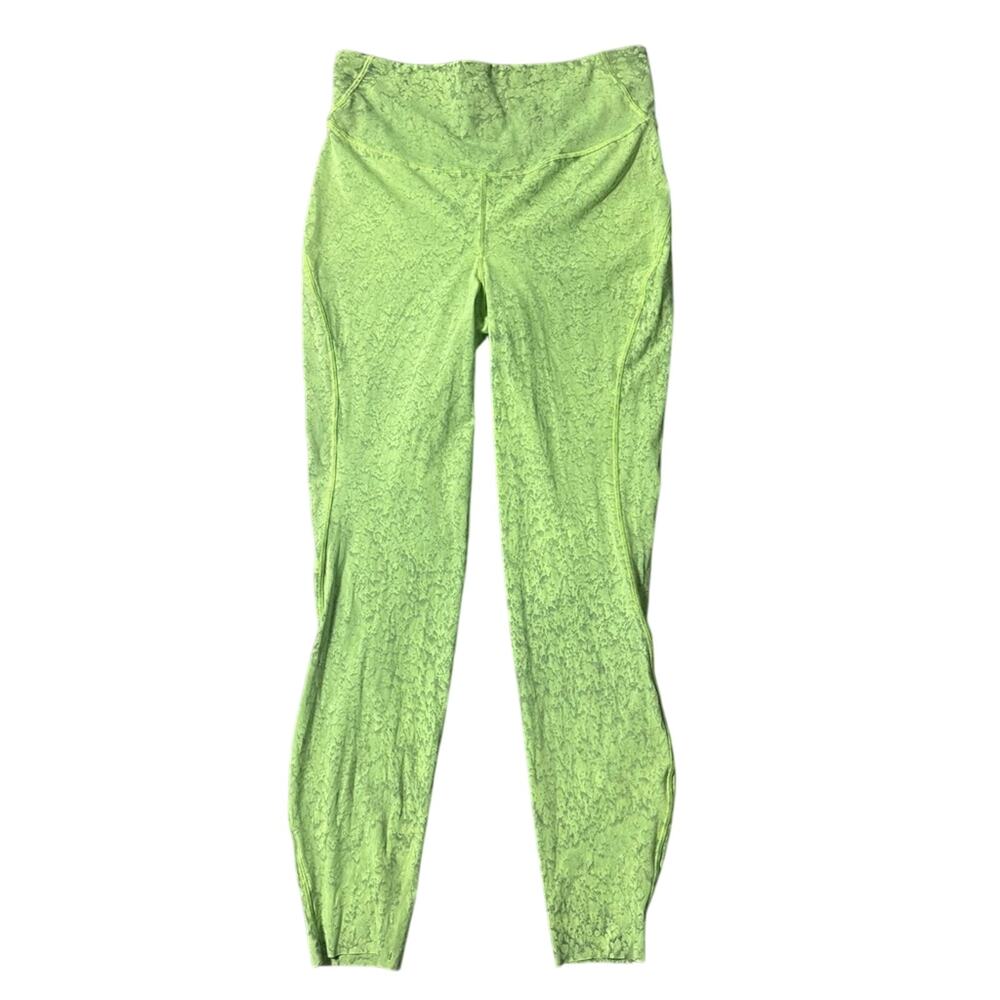 Lululemon Base Pace High Rise Running Tight 25” City Grit Green